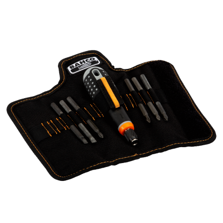 Набор отверточных вставок с рукояткой в чехле BE-8571