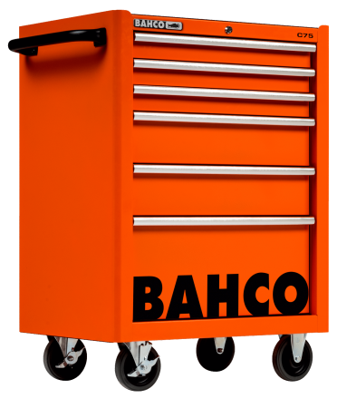 Инструментальная тележка с 6 выдвижными ящиками 1475K6