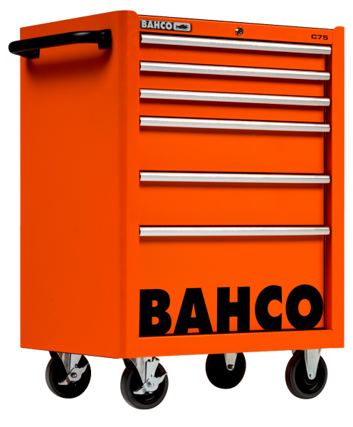 Инструментальная тележка с 6 выдвижными ящиками 1475K6