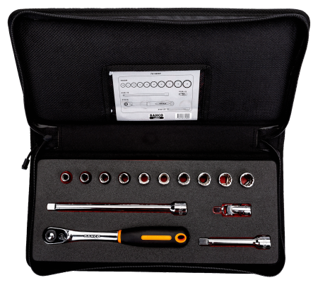 Набор торцевых головок в чехле 7814DST