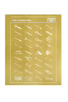 Лист с бирками для заметок 1477K-AC23