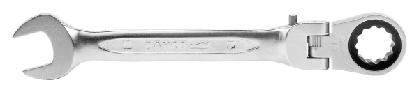 Комбинированный ключ метрических размеров, с храповиком, с плавающей головкой 41RM