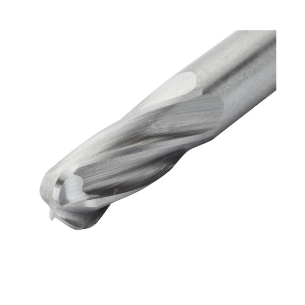 Твердосплавные бор-фрезы с цилиндрической скругленной головкой по алюминию C-AL