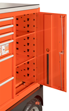 С75 большая тележка, 8 выдвижных ящиков и прочная 53-дюймовая тележка 1475KXXL8CWTSS