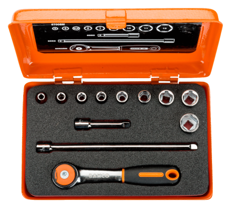 Набор торцевых головок 6712RN