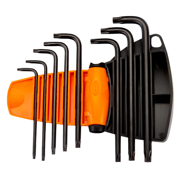 Набор оксидированных шестигранников под винты TORX® BE-9575 Набор оксидированных шестигранников под винты TORX® BE-9575