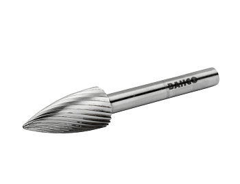 Бор-фрезы из быстрорежущей стали с аркоподобной, заостренной головкой HSSG-G