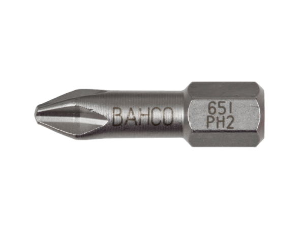 Торсионные биты из нержавеющей стали для отверток Phillips, 25 мм 65I/PH