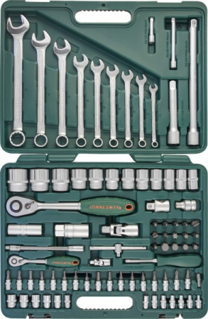 Набор инструмента универсальный 1/4", 1/2"DR, 82 предмета