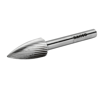 Бор-фреза аркоподобная, заостренная, индивидуальная упаковка HSSG-G-S