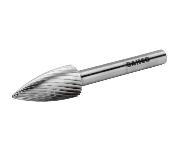 Бор-фреза аркоподобная, заостренная, индивидуальная упаковка HSSG-G-S