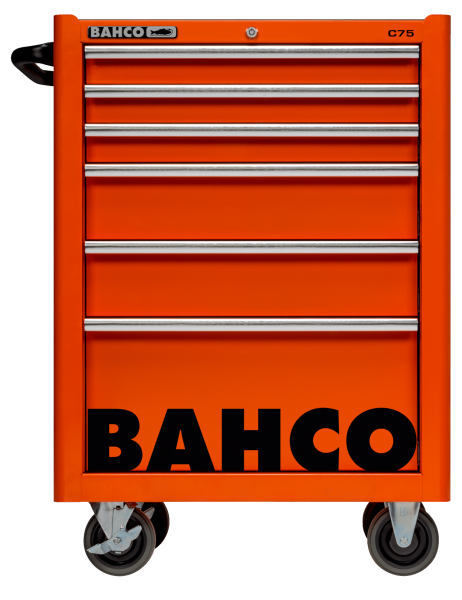 Инструментальная тележка с 6 выдвижными ящиками 1475K6