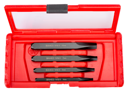 Набор экстракторов для сломанных болтов и шпилек 1419/4