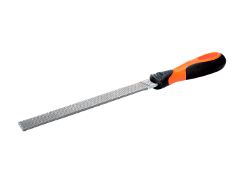 Напильник с диагональной насечкой, индивидуальная упаковка, с рукояткой ERGO™ 1-320-2