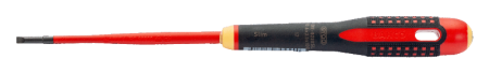 Изолированные отвертки ERGO™ под винты со шлицем с тонким стержнем BE-8220SL – BE-8255SL