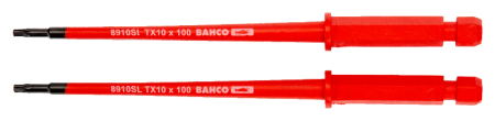 Изолированная отверточная вставка под винты TORX® 8910SL-2P – 8930SL-2P