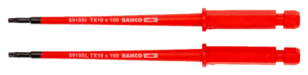 Изолированная отверточная вставка под винты TORX® 8910SL-2P – 8930SL-2P
