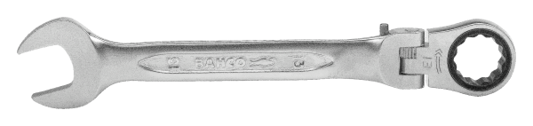 Комбинированные ключи с трещоткой и плавающей головкой. Дюймовые размеры 41RZ