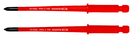 Изолированная отверточная вставка под винты Phillips 8610SL-2P – 8620SL-2P