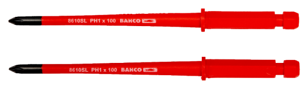 Изолированная отверточная вставка под винты Phillips 8610SL-2P – 8620SL-2P