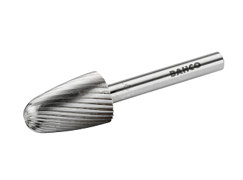 Бор-фрезы из быстрорежущей стали с древовидной скругленной головкой HSSG-F