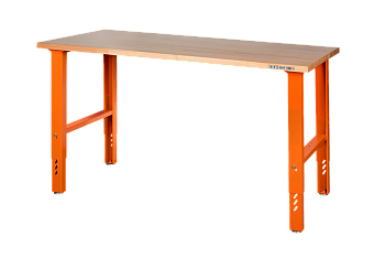Верстак с регулировкой высоты, деревянная столешница 1495WBAH-TW