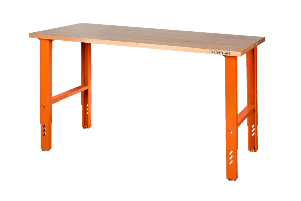 Верстак с регулировкой высоты, деревянная столешница 1495WBAH-TW