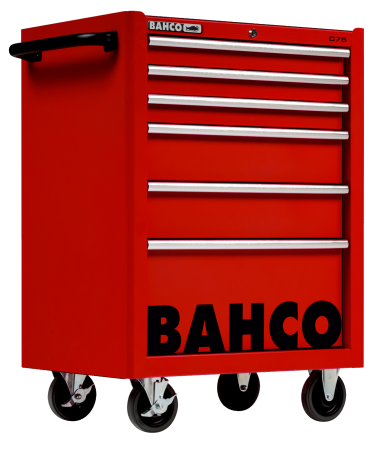 Инструментальная тележка с 6 выдвижными ящиками 1475K6