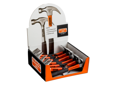 Молоток-гвоздодер, рукоятка из фибергласса 428-20