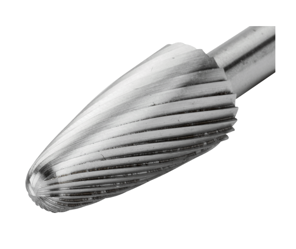 Бор-фреза аркоподобная, скругленная, индивидуальная упаковка HSSG-F-S