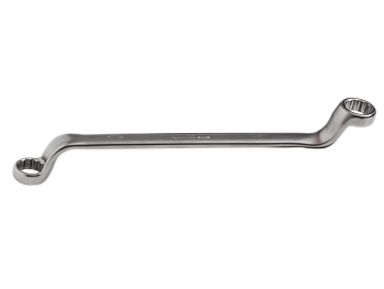 Накидной ключ двусторонний метрических размеров, изогнутый 2M Накидной ключ двусторонний метрических размеров, изогнутый 2M