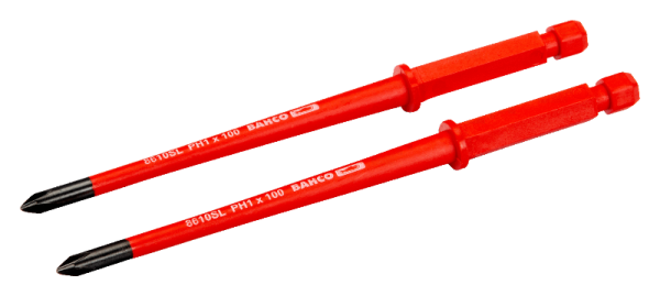 Изолированная отверточная вставка под винты Phillips 8610SL-2P – 8620SL-2P