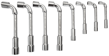 Набор двойных торцевых изогнутых ключей, картонная упаковка 28M/8